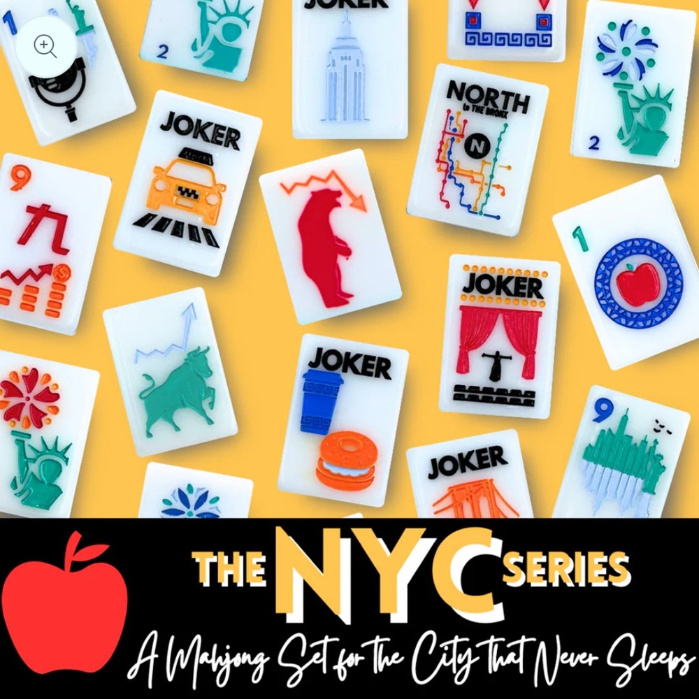 NYC Series Mahjong Set - Multicolor